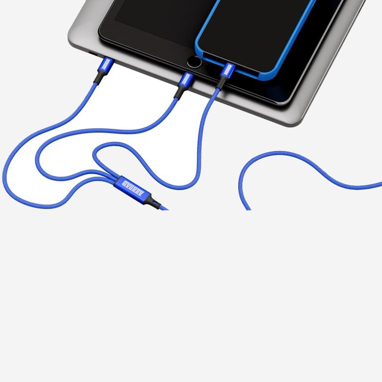 Braided Καλώδιο Φόρτισης 2 σε 1 - Image 4