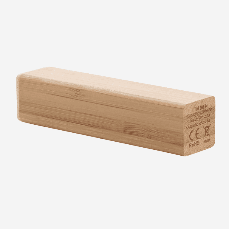 Power Bank Bamboo 2600 mAh - Image 2